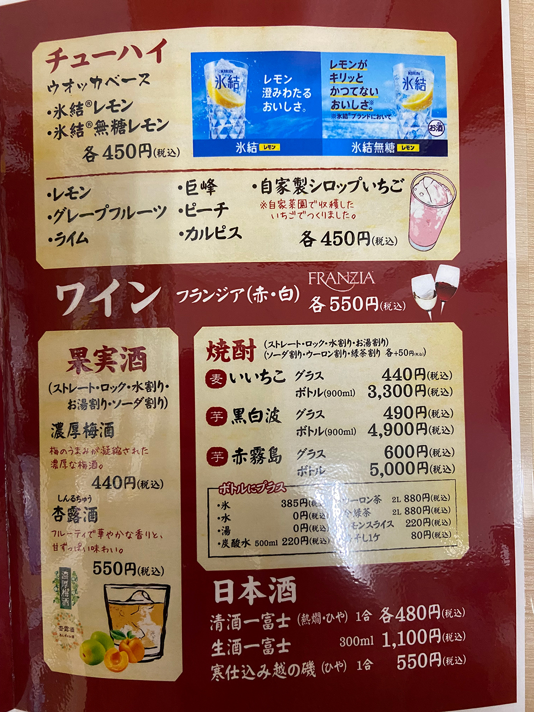 飲みコース